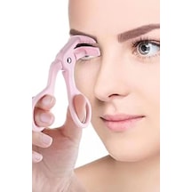 Caş Dekorasyon Pembe Renk Kirpik Kıvırma Aparatı
