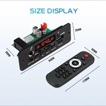 2 X 40 Watt Anfili Karaoke Dekoder Fm Radyo,usb,bluetooth,aux,tf Kart,mp3 Player