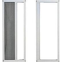 Akordeon Pileli Pilise Sineklik,beyaz, 90x210 Cm, İstenilen Ölçüde