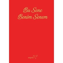 Bu Sene Benim Senem Ajandası Kırmızı