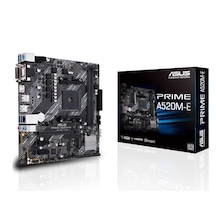 Asus Prime A520M-E AMD A520 4600 MHz (OC) DDR4 Soket AM4 mATX Anakart