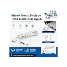 Px-mac2 Magsafe 2 Güç Adaptörü Kablosu, Apple Macbook A1425 A1435 A1465 A1502 Uyumlu, 5 Pin T Stili Manyetik Şarj Tamir Kablosu, 45w 60w 85w Adaptör İçin, 1.8 Metre
