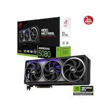 Asus Rog-astral-rtx5080-o16g-gamıng, 16gb, 256bit, Gddr7, 2xhdmı,