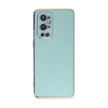 One Plus 9 Pro Kılıf Volet Silikon - Açık Yeşil Bz8683140581343