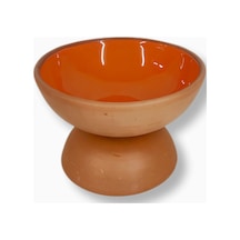 Oval Ayaklı Kase Turuncu