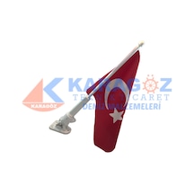 PLASTİK BAYRAK DİREĞİ BAYRAK DAHİL