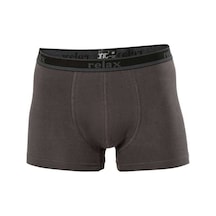 Relax Pamuklu Esnek Erkek Boxer Füme - 1268a Beden: Xl Standart