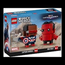 Lego Brickheadz 40668 Captain America And Red Hulk