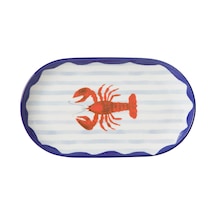 Mudo Home Costa Kayık Tabak 24 Cm Çok Renkli