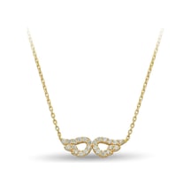 Çgk Çiğdem Gürel Kuyumculuk Minimal Kanat Kolye Gold