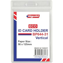 Bigpoint Eco Kart Poşeti Dikey 90x125mm X 100 Adet