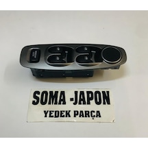 Accent 00-03 Cam Açma Düğmesi Dörtlü Ön Sol-gri 93570-25000yn