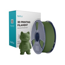 Sunlu Zeytin Yeşili Pla Mat Filament - 1.75mm - 1 Kg