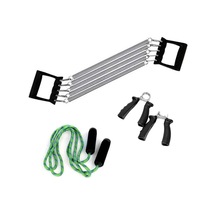 Sporcular İçin Profesyonel Vücut Geliştirme Seti 3'lü Seti Takımı Çok Renkli