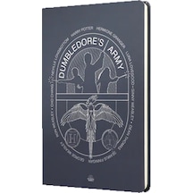 Mabbels Sert Kapak Butik Defter Harry Potter Dumbledors Army Lacivert 80 Yp 15x21 Dft-388012 Çok Renkli
