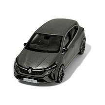 Clio 5 Mineral Gri Metal Araba 1:64 Ölçek