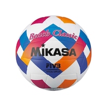 Mikasa Sentetik Deri Plaj Voleybol Topu Bv543c-vxa-o Sarı - Mavi