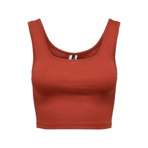 Only Onlkıra S/l Cropped Top Jrs Kiremit 001