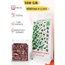 Kakulem Sertifikalı 100 Gr Doğal Kurutulmuş Hibiskus Çayı Nar Çiçeği