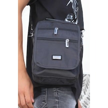 Mergenshoes Svn Sv72 Siyah Polyester Kumaş Erkek El Omuz Çantası Siyah