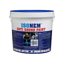 İsonem Anti Sound Paint Ses Yalıtım Boyası 18 Lt Beyaz