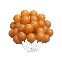 Karamel 10 Adet Karamel Balon Pastel Balon 12 Inç Karamel Karamel