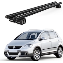 Pençe Volkswagen Golf Cross 2006-2014 Uyumlu Siyah Ara Atkı Port Bagaj Tavan Barı