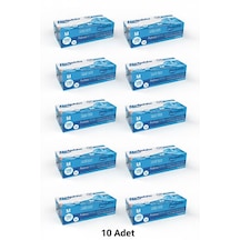 Dolphin M Beden, 10 Kutu, Mavi, Nitril Eldiven, Pudrasız, Latekssiz, Kutuda 100 Adet