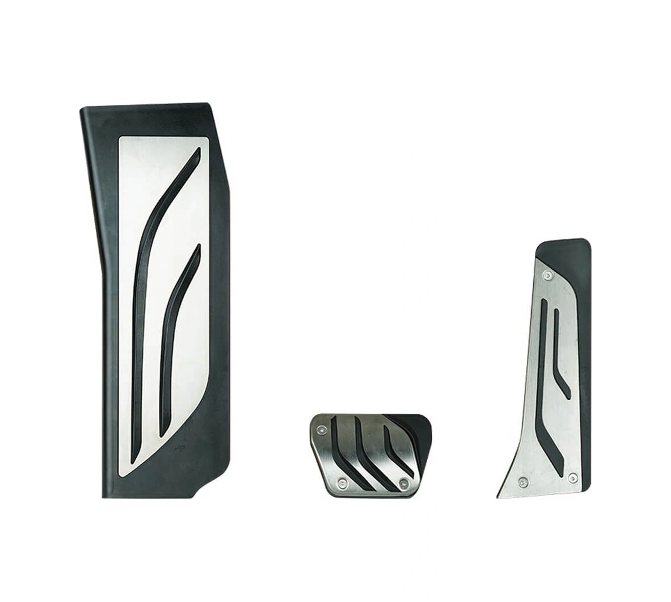 Bmw G30 Pedal Seti Takımı Geçmeli Kromlu 3 Parça