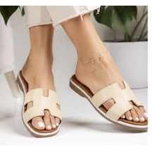 N Napa Shoe Np.1202.bej Deri Terlik