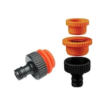3 Farklı Ölçülü Hortum Bağlantı Aparatı: 1/2", 3/4", 1"