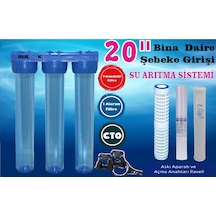 Sulook 20 Inç Daire,Bina,Fabrikaşebeke Girişi Su Arıtma Sistemi T