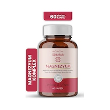 Erbatab Magnezyum Bisglisinat Sitrat Malat & Vitamin B2 B3 B6 3'lü Form 60 Kapsül