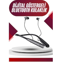 100 - 923 - Saat Bluetooth Kulaklık Dijital Göstergeli Anc - Kmrsfres - Özelliği Kablolu