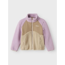 Name It Kıds Nkfmonıca Teddy Block1 Çocuk Mont 13243674 Lila