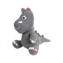 Dino Peluş Oyuncak Gri 25 Cm Çok Renkli
