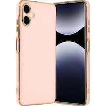 Muratech Newface Samsung Galaxy Uyumlu  A07 4g Volet Silikon - Pembe