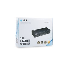 S Link Sl Lu6218 8 Port 2K 4K V1.4 Hdmı Çoklayıcı Splitter