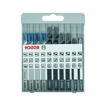 Dekupaj Testere Bıçağı Seti, 10 Parça, Ahşap Ve Metal İçin Uygun Aksesuar