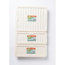 Softchef Fresh Box 3'lü Saklama Kabı Seti 2 Adet 1170 Ml + 1 Adet 2400 Ml - Şeffaf Kapaklı Buzdolabı Ve Dondurucu Uyumlu Düzenleyici Organizer