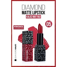 New Well Diamond Matte Lipstick Kalıcı Mat Ruj 05