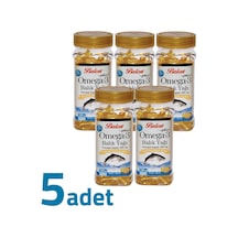 Balen Plus+ Omega3 Balık Yağı Yumuşak Kapsül 1380mg X 100 Kapsül X 5 Kutu