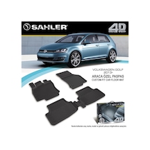 Sahler Volkswagen Golf 7 Golf 7.5 2013-2020 4.5D Havuzlu Paspas