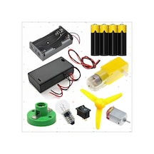Redüktörlü Motor Lamba Elektrik Full Deney Seti