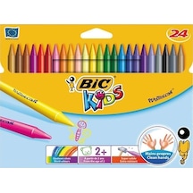 Bic Kids Plastidecor Silinebilir Elleri Kirletmeyen Pastel Boya  24 Renk