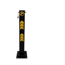 Çıkar Kilitli Otopark Park Bariyeri 75 CM Ankrajsız-2285 - Siyah (571997957)