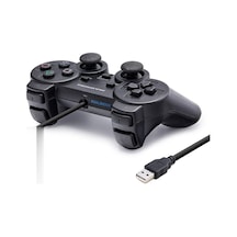Pc Uyumlu Kablolu Usb Gamepad Oyun Kolu - Siyah Hd302 Evimdeyokyok