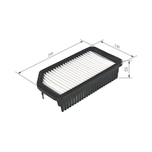 Hyundai İ20 1.4 Bosch  Hava Filtresi 2009-2013