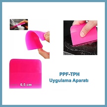 Bezos Ppf/tph Silikon Çekçek Ragle Cam Filmi Çekme Uygulama Aparatı Pembe 6x7.5cm Mbt06