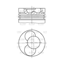 074107065r Piston Segmanlı Lt / Crafter 06-10 2.5tdı Bjk-avr Std